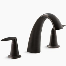 Kohler K-T45115-4-2BZ Alteo Deck-mount Bath Faucet Trim - Oil Rubbed Bronze
