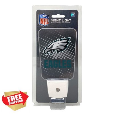 Party Animal NFL Eagles LED Night Light Auto Sensor