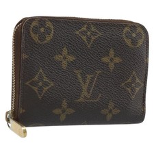 LOUIS VUITTON Monogram Zippy Coin Purse Coin Purse M60067 LV Auth BA11516