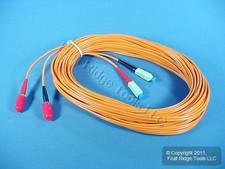 15M Leviton Fiber Optic Multi-Mode Duplex Pat...