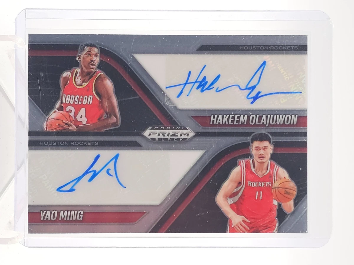 Yao Ming Basketball Autographed Sports Trading Cards & Accessories
