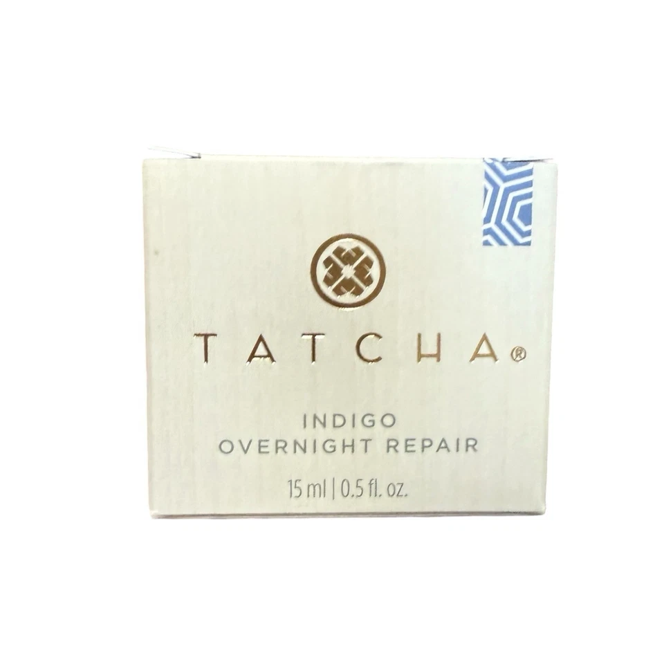 TATCHA Indigo Overnight Repair Cream Face 15 ml 0.5 fl oz - Image 1 of 4