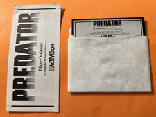PREDATOR with manual 1988 C64 Commodore 64 - Tested Works Great image