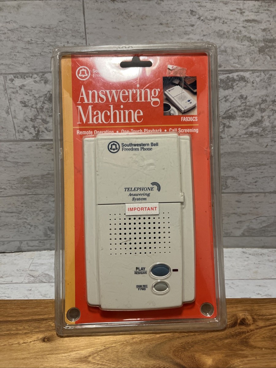 Southwestern Bell Freedom Phone FA936 Telephone Answering Machine