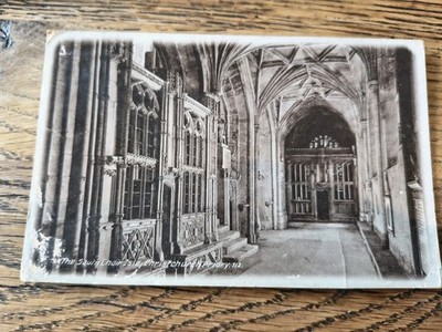The Choir Isle Christchurch Priory Postcard 