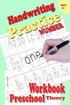 Handwriting Practice Theory: Beginning Number Education Teaching Preschool Workb
