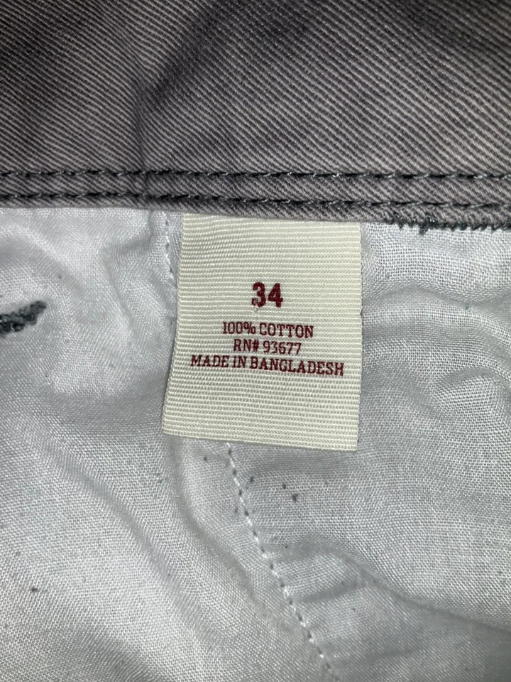 Arizona Jean Co Shorts Men's 34 Gray - Image 4 of 4