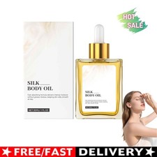 2026 Silk Body Oil Women,Moisturizing Formula,Crepey Skin Hydrating After Shower
