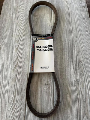 #ad OEM MTD TROY BUILT Cub Cadet Belt 954 04208A 754 04208A $18.00