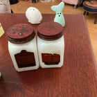 Seashell, beach, windmill, floral Ceramic Salt & Pepper Shakers 4 sets! — photo 7