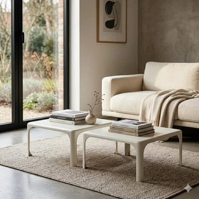 Artemide Demetrio Couchtische Design V. Magistretti 70er Jahre Originell - Bild 1 von 4