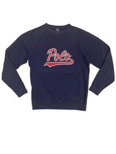 Women  s Vintage Polo Ralph Lauren Size L Spell Out Navy Sweatshirt 90  s