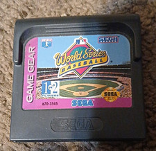 SEGA World Series Baseball Sega Game Gear Cartridge Only E NTSC-U/C 1993