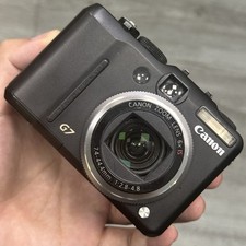 Black Canon Powershot G7 Professional Digital Compact Camera Optical Zoom CCD