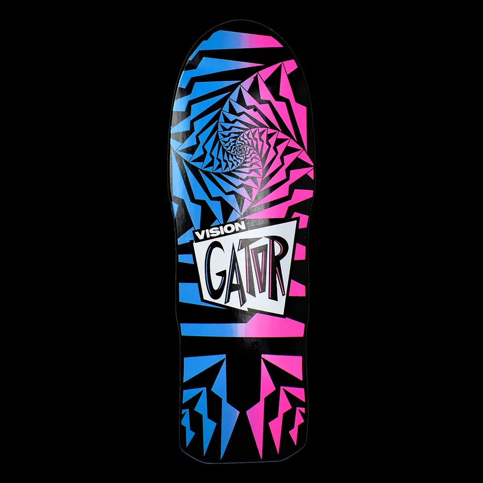 VISION GATOR 2 Modern Concave Blue/Pink FADE DECK - 10.25"
