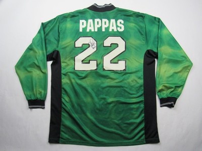 Vtg 90s Nike Philadelphia Kixx Game Worn Peter Pappas Goalkeeper