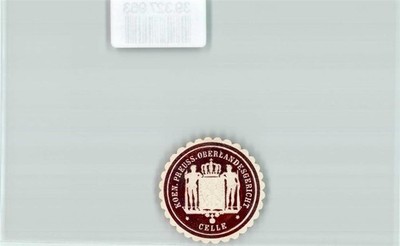 39327963 - 3100 Celle Justiz Koenigl. Preuss. Oberlandesgericht Celle