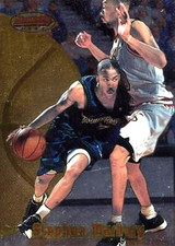 1997-98 Bowman's Best #86 Stephon Marbury Minnesota Timberwolves