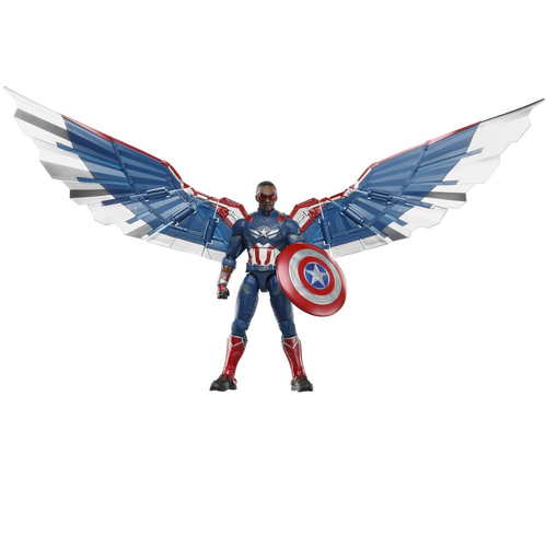 Captain America: Brave New World Modellino Captain America Deluxe 6 pollici - Foto 3 di 10