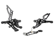 Bonamici Black Aluminium Rearsets to fit Honda CBR 1000 RR (Street) 2008-2016