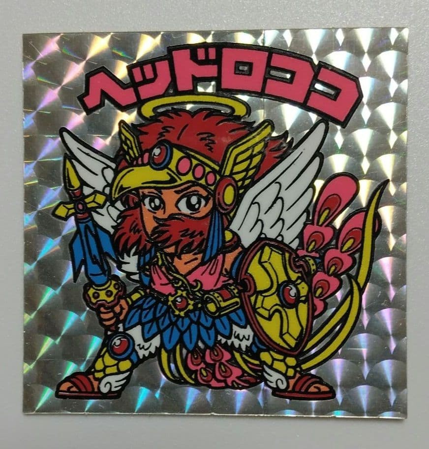 Head Rococo (Seisen) Bikkuriman Seal 旧ビックリマン シール, good condition