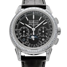 Patek Philippe Grand Complications 5271P-001 Perpetual Calendar Platinum Black 5