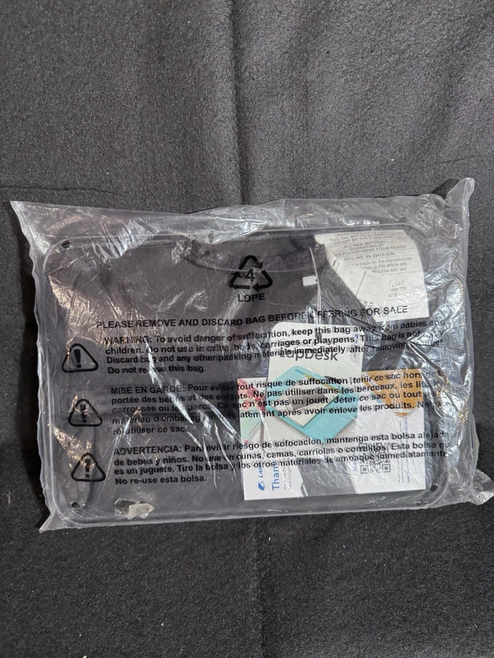 LapGear Lap Desk 13.75” x 10” Lightweight Portable Laptop Writing Surface New - Image 2 of 3