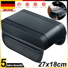 Universal Auto Armlehnen Pad Mittelarmlehne Box Armstütze Matte Leder Kissen DHL