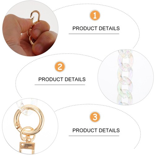 Mobile Phone Case Hand Chain Lanyard Wrist Strap for Hanging Bracelet Decor - 第 2/12 張圖片