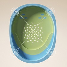 Children's Shower Seat Portable Shower Stand For Newborns And Young Children