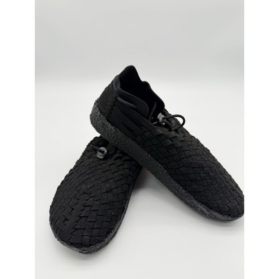 Malibu Sandals Colony Classic Woven Vegan Huarache Black Mens 11 MS11-0001