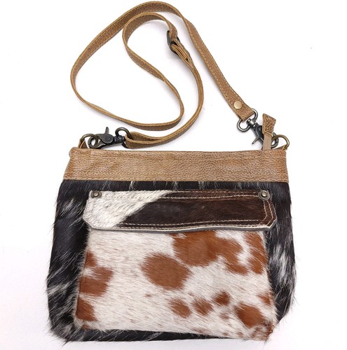 Myra Bag Bygone Hairon Crossbody Shoulder Purse