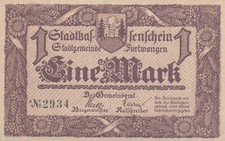 Furtwangen - Stadtgemeinde - 1 Mark - Geiger 167.4a