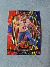 2025 Panini Select #121 Byron Young Red/Blue Shock Prizm