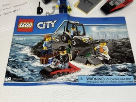 LEGO City 60127 ~ Police ~ Prison Island Starter Set ~ EUC Near Complete