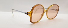 Vintage Viennaline Brown Round Metal Sunglasses FRAMES ONLY Austria
