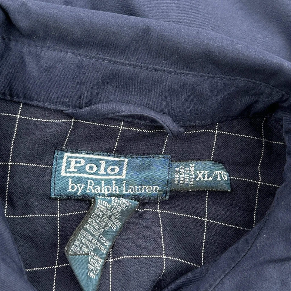 Chaqueta Polo By Ralph Lauren Harrington - XL Algodón Azul Marino Foto 3 de 4