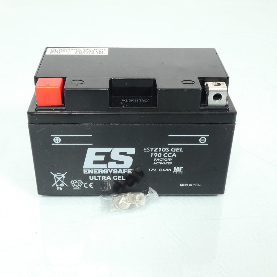 Batterie moto YTZ10S Energysafe pour Honda CBR 1000 RR 2004-2007 12V 8.6Ah