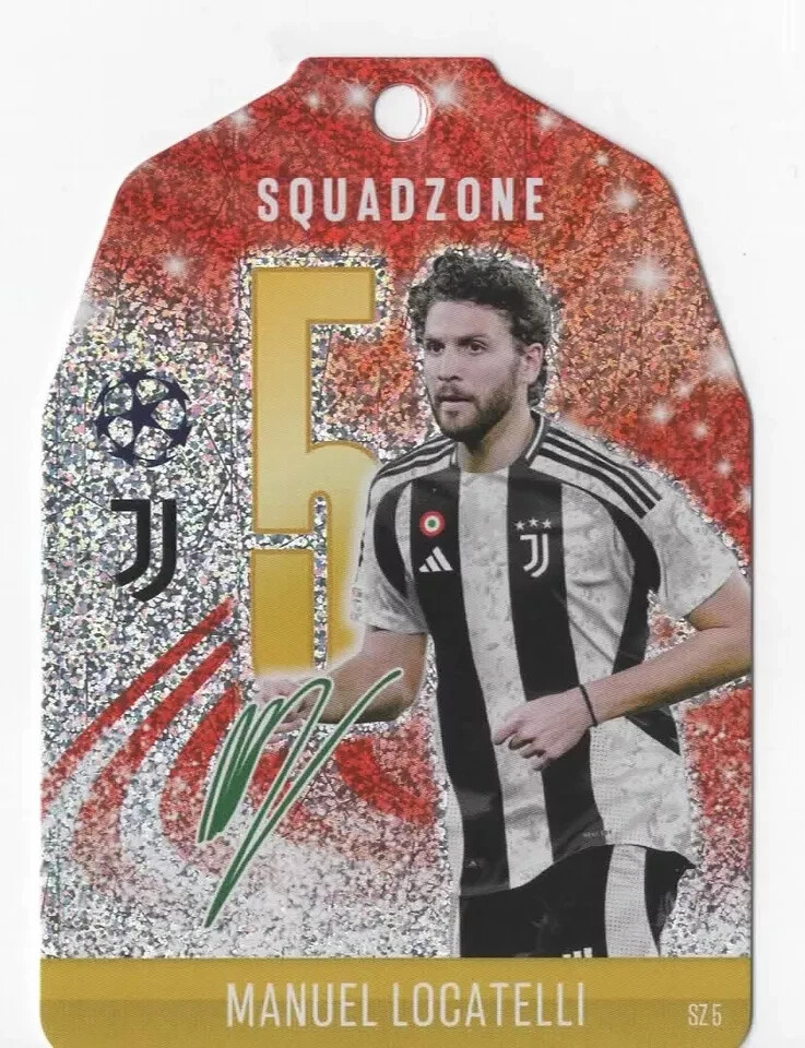 Carte Topps Juventus 2023/24 : Manuel Locatelli 1/1 One Of One - Near Mint - Collection Football