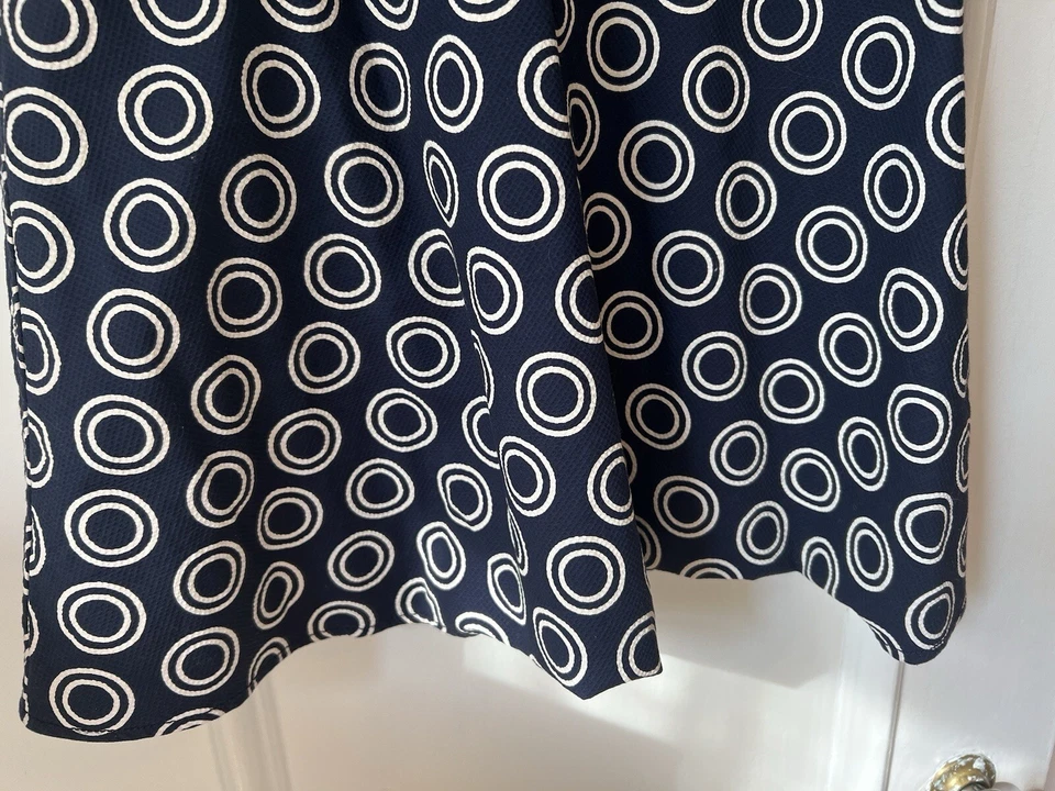 Cece by Cynthia Steffe Navy Blue Circle Dress Size XS - Image 3 of 4
