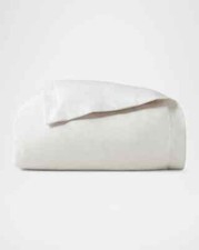 Ralph Lauren Glen Plaid Organic Cotton Lovan Jacquard Duvet Cover Parchment KING