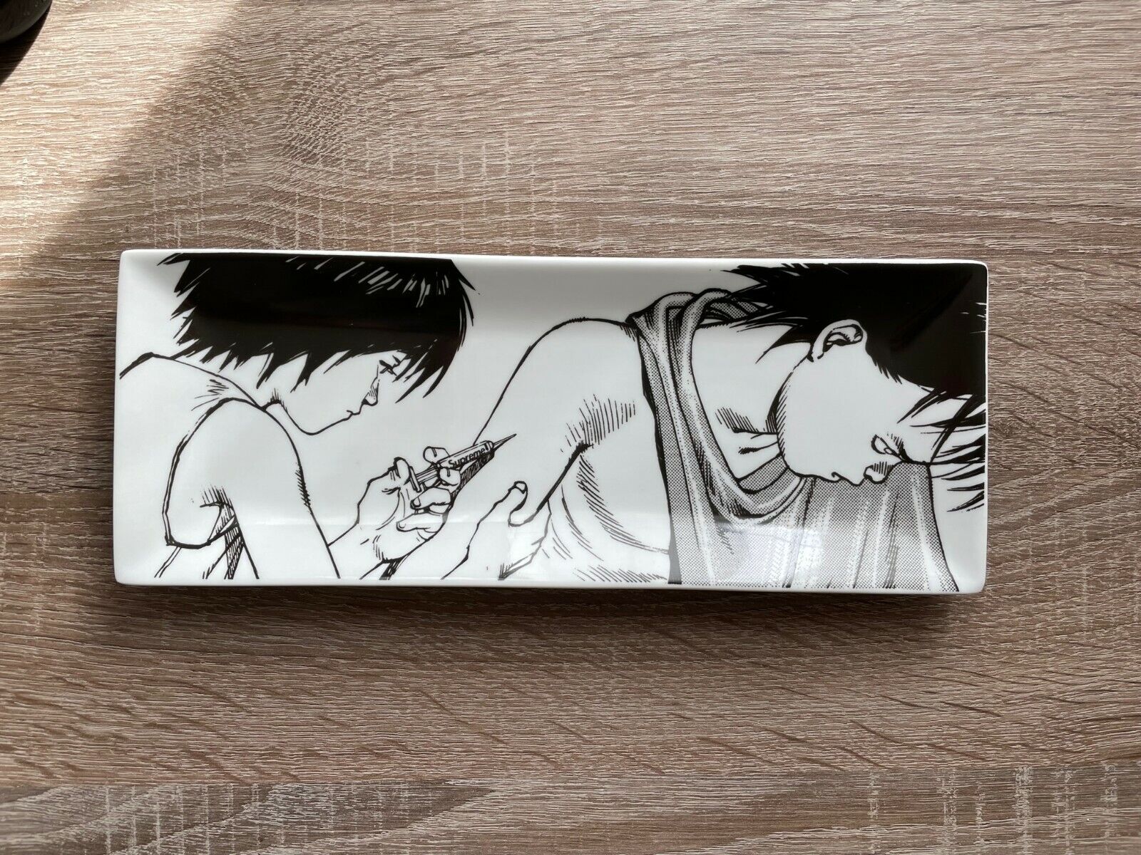 Supreme AKIRA Syringe Ceramic Tray Plate (White)