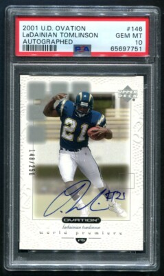 Bowman Relics Auto LaDainian Tomlinson