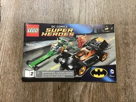 LEGO® DC Super Heroes 76012 Batman: the Riddler Chase Instruction Manuals Only!
