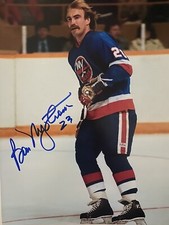 Bob NYSTROM Signed 8x10 Photo NY ISLANDERS Legend! 4x Stanley Cup Champ W/ Coa