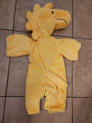 Pottery Barn Newborn 3 6 Month WOODSTOCK HALLOWEEN Costume PEANUTS