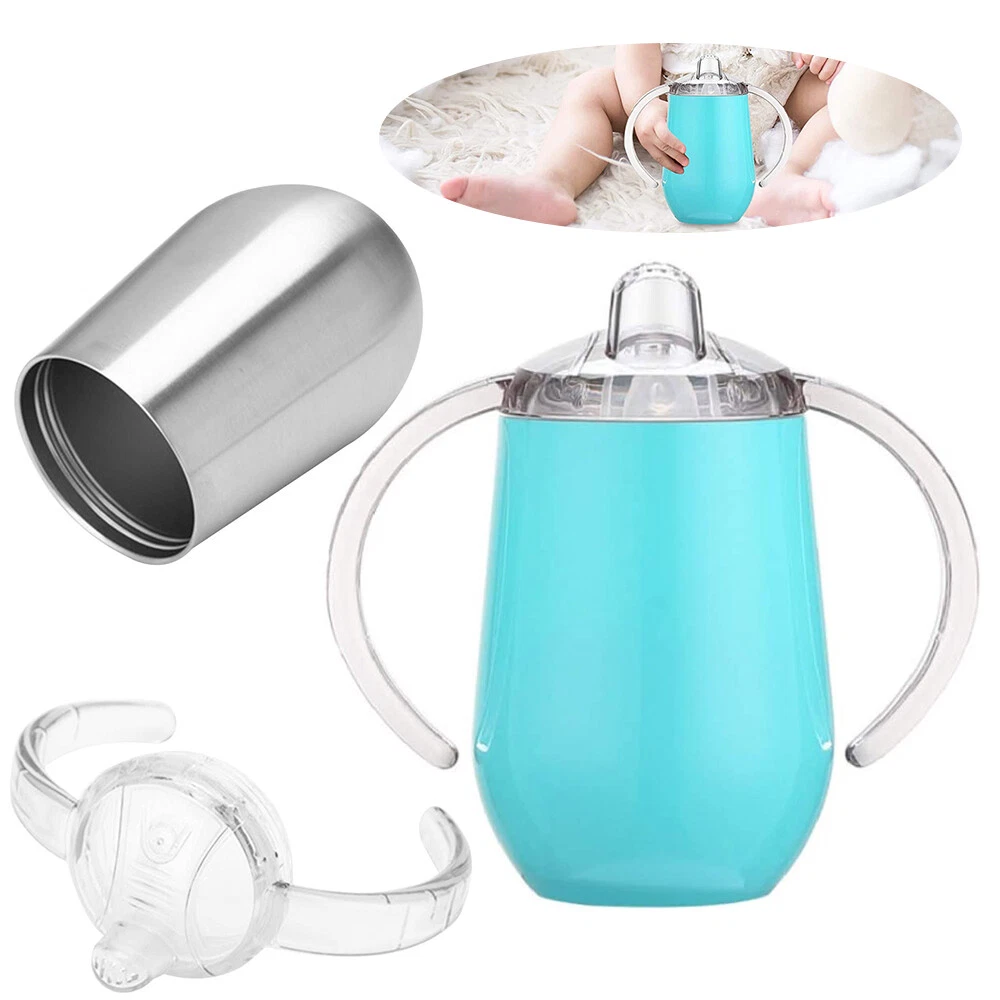 Stainless Steel Sippy Cup Double Vacuum Insulation Mug Toddler