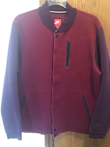 nike tech fleece varsity jacket