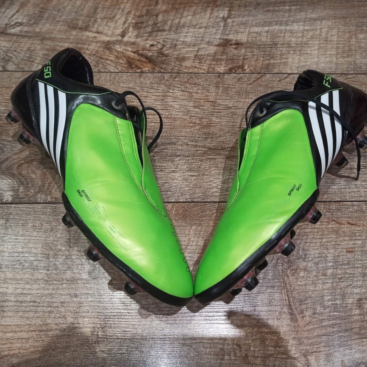 Vintage Adidas F50 Tunit Soccer Cleats Football Boots Green Vintage Adidas F50 Tunit Soccer Cleats Football Boots Green