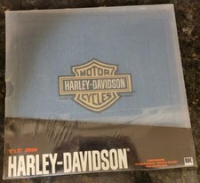 Harley Davidson Motorcycle Denim Scrapbook Album 12' x 12", Sealed